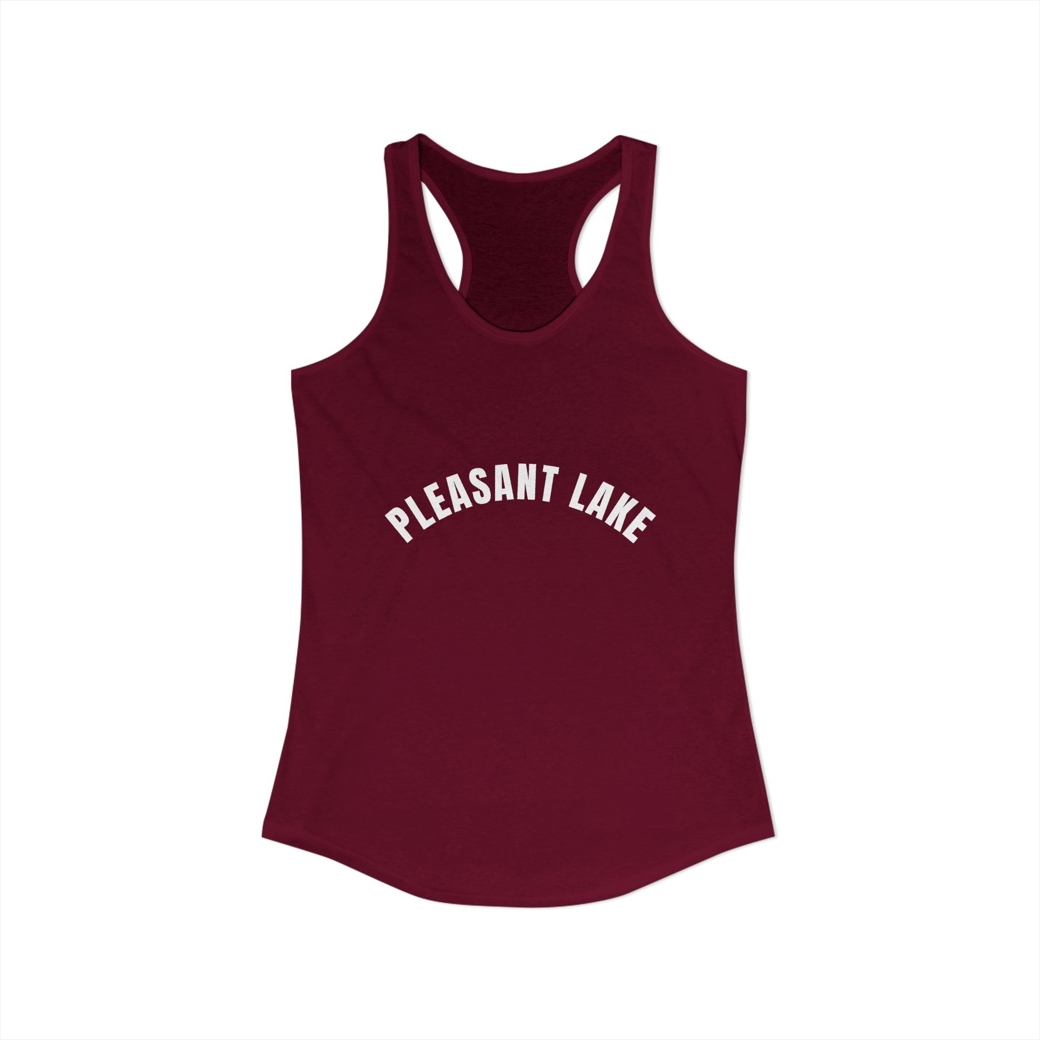 Pleasant Lake - Women's Ideal Racerback Tank