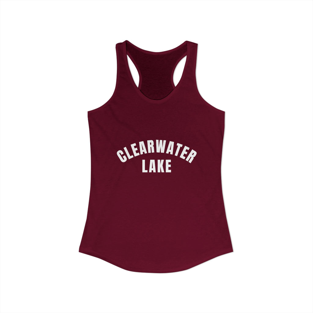 Clearwater Lake - Women's Ideal Racerback Tank