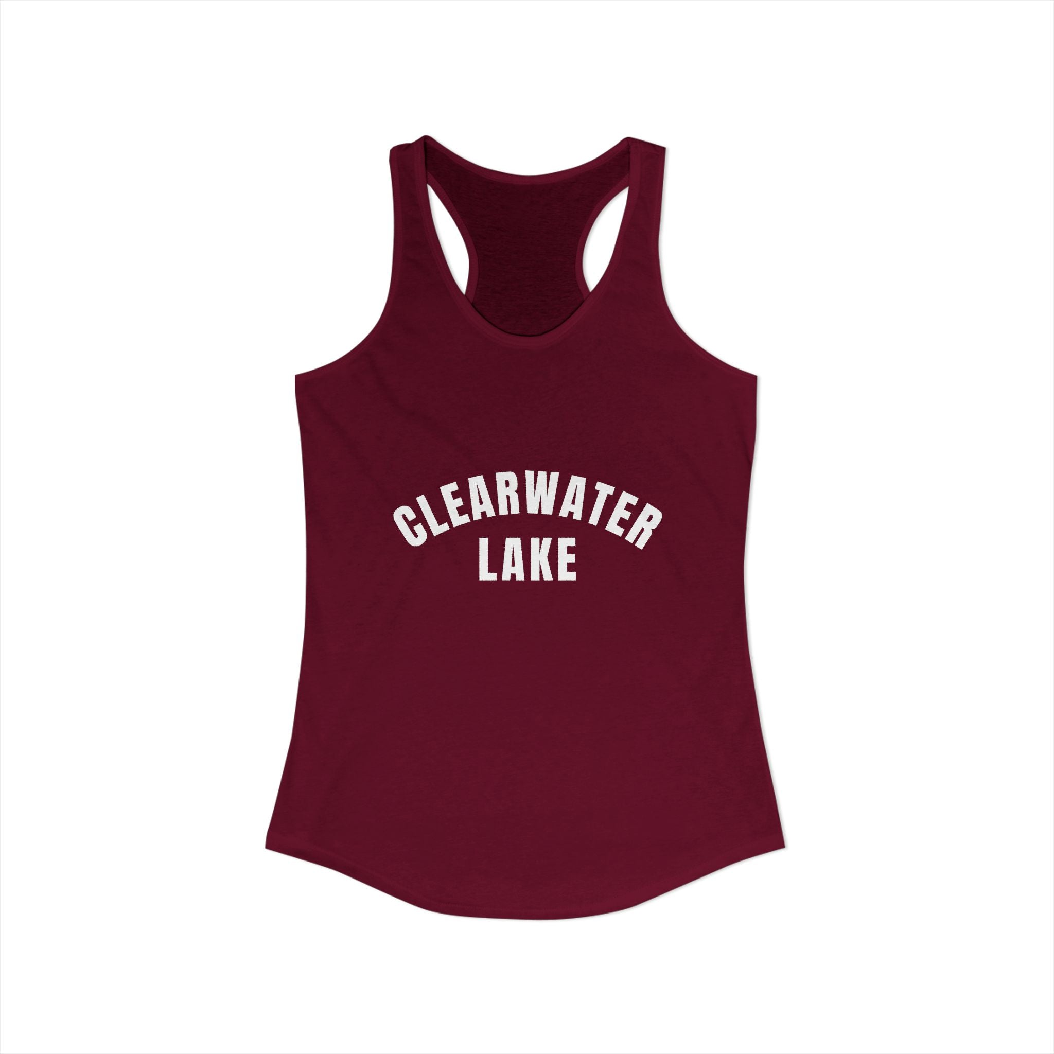 Clearwater Lake - Women's Ideal Racerback Tank