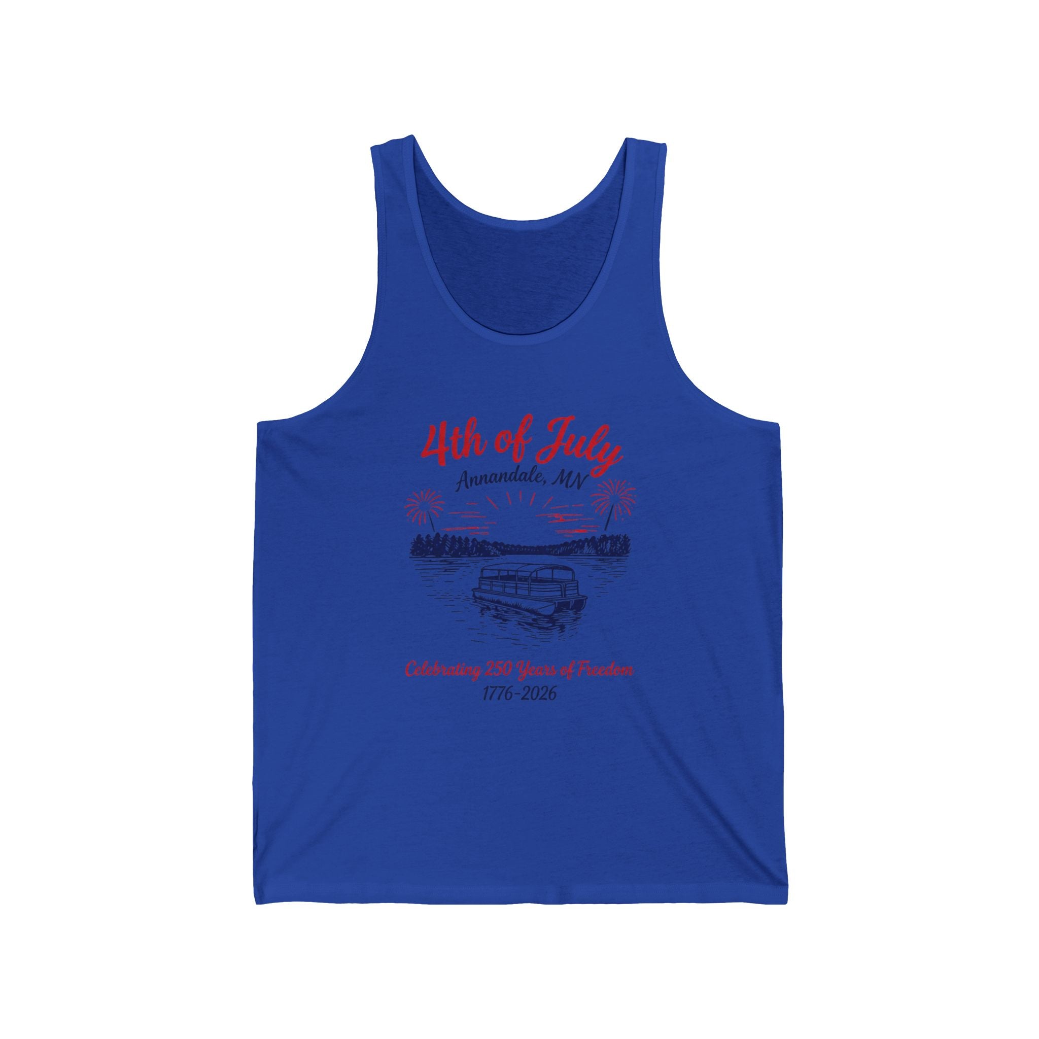 4th of July Annandale MN Tank— Celebrating 250 Years of Freedom (1776–2026)