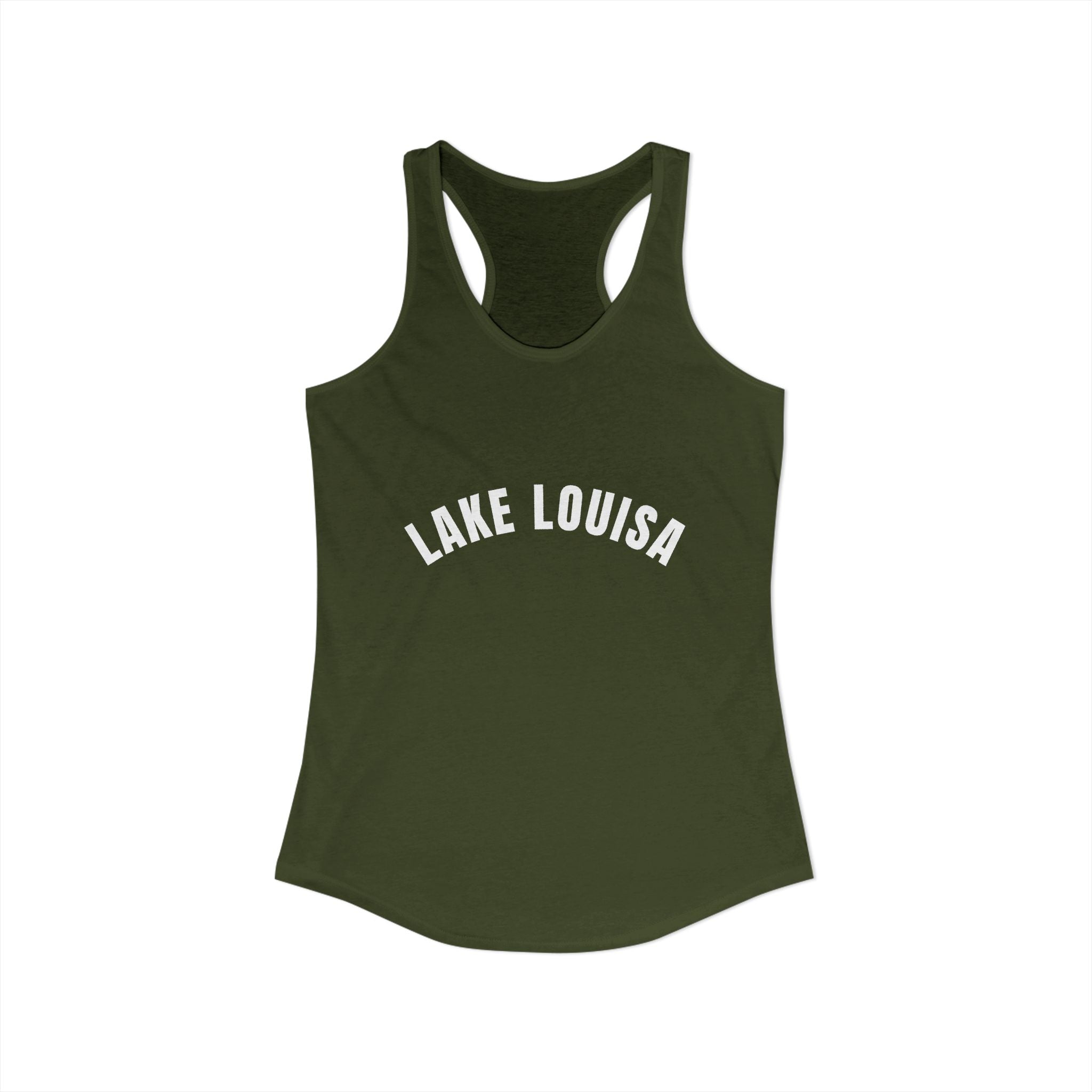 Lake Louisa - Women's Ideal Racerback Tank