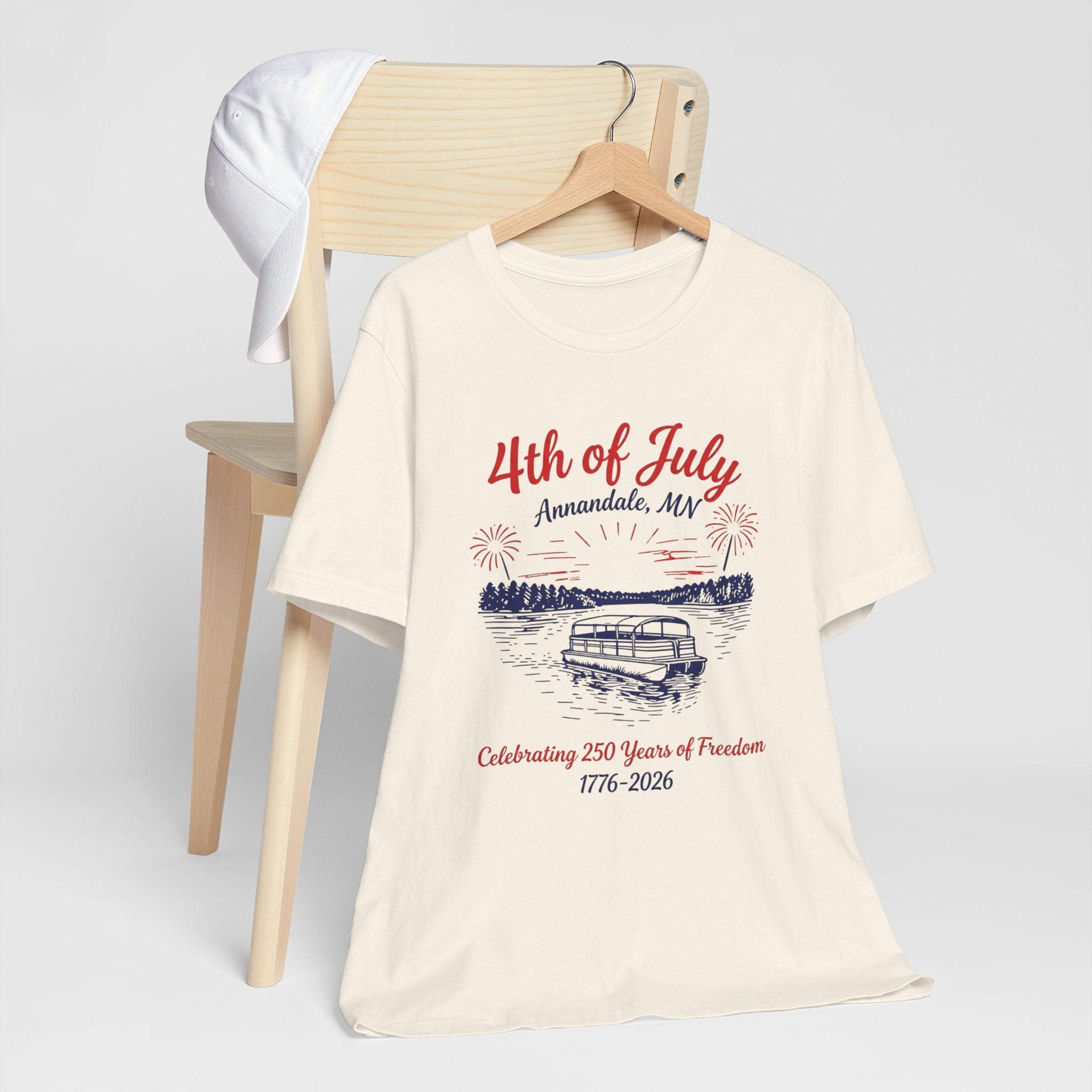 4th of July Annandale MN Tee — Celebrating 250 Years of Freedom (1776–2026)