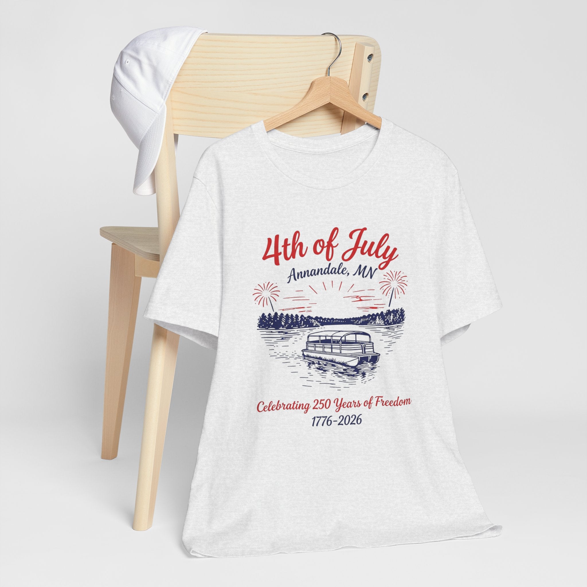 4th of July Annandale MN Tee — Celebrating 250 Years of Freedom (1776–2026)