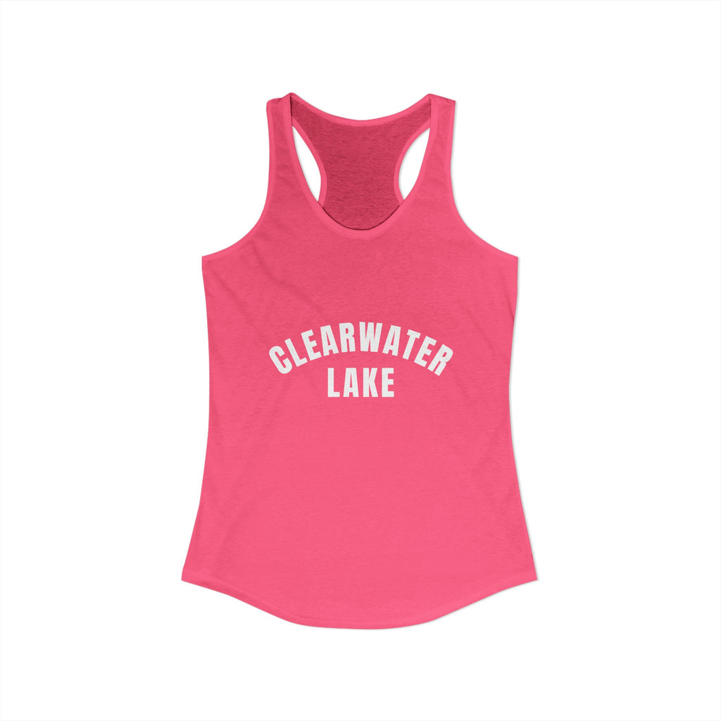 Clearwater Lake - Women's Ideal Racerback Tank