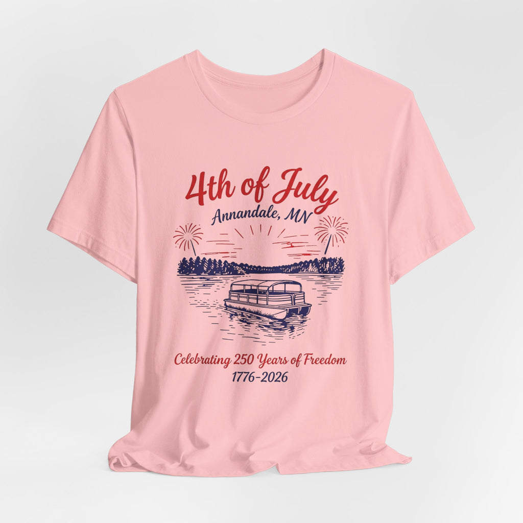 4th of July Annandale MN Tee — Celebrating 250 Years of Freedom (1776–2026)