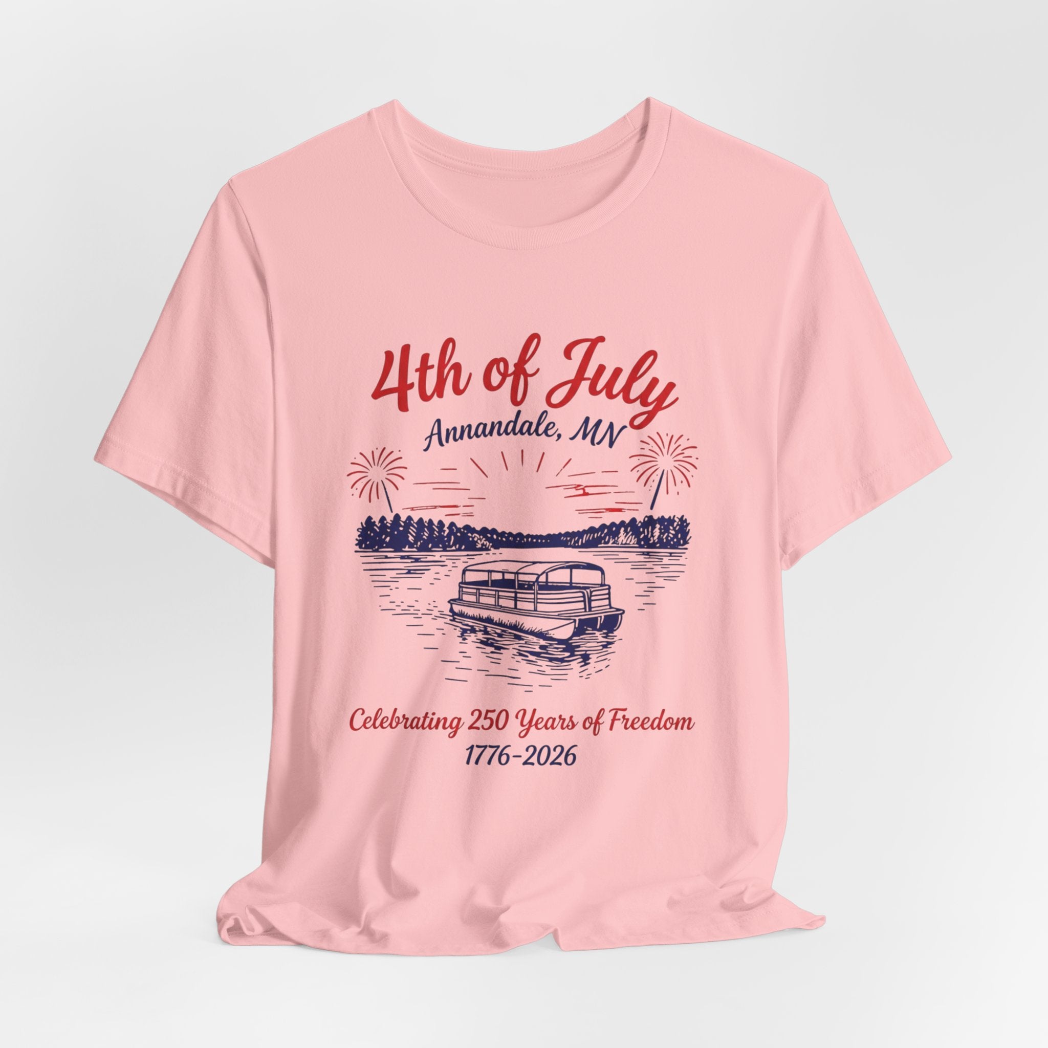 4th of July Annandale MN Tee — Celebrating 250 Years of Freedom (1776–2026)