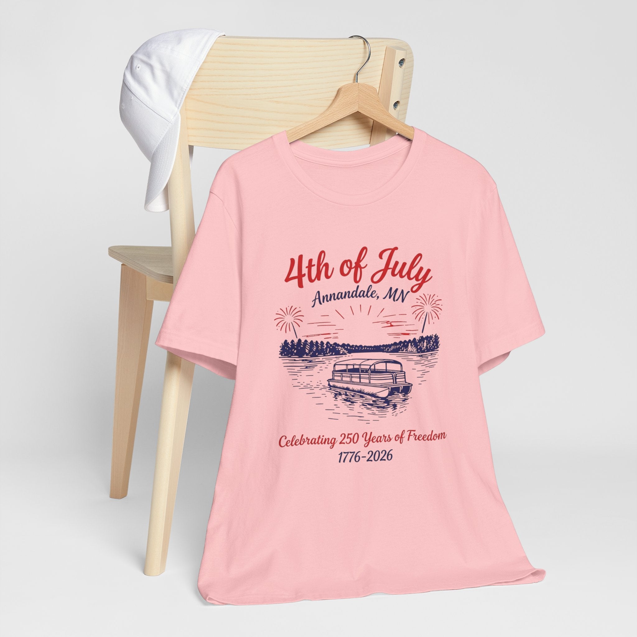 4th of July Annandale MN Tee — Celebrating 250 Years of Freedom (1776–2026)
